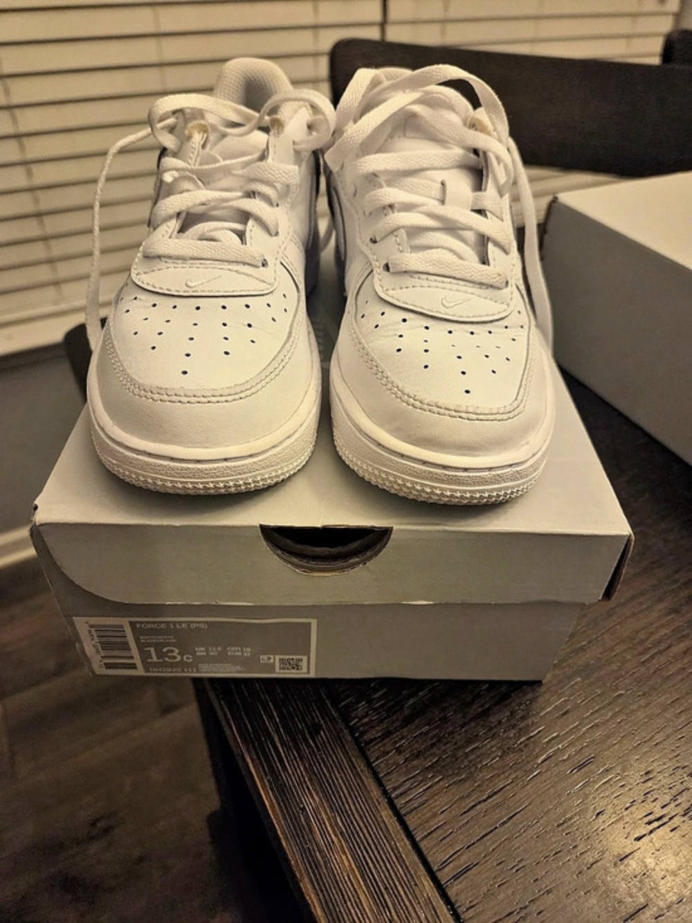 Nike Air Force 1 White Sneakers US 13c